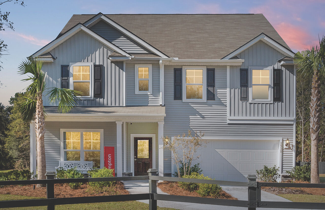 Sea Island Preserve by Pulte Homes on Johns Island Hampton model home